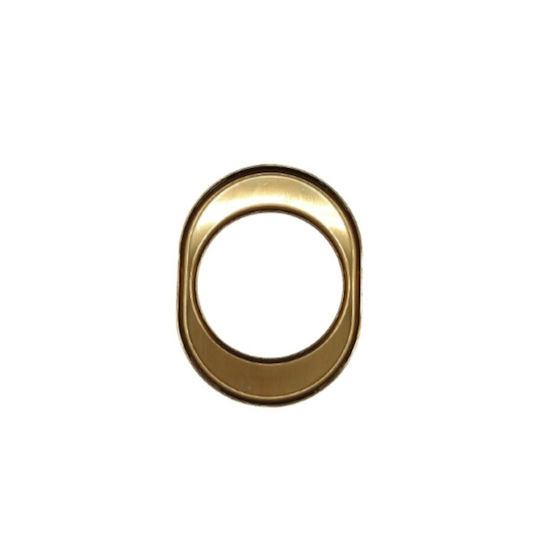 Rosette - Door Escutcheon Bronze