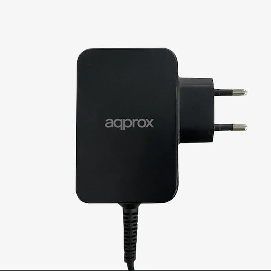Approx USB-C Universal Laptop-Ladegerät 65W mit abnehmbarem Netzkabel
