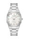 Bulova Women's Watch 34mm Battery with Grey Stainless Steel Strap