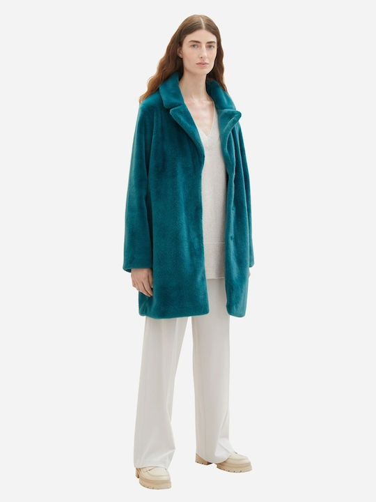 Women's Short Fur Green