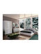 Schlafzimmer Set Verona High White mit Matratze 160x200cm 4Stück