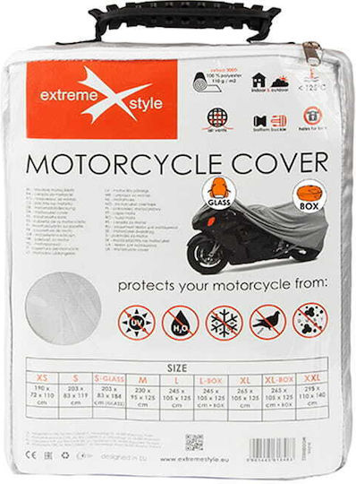 Extreme Style Κουκούλα Μηχανής Wasserdicht Mittel L230xB95xH125cm