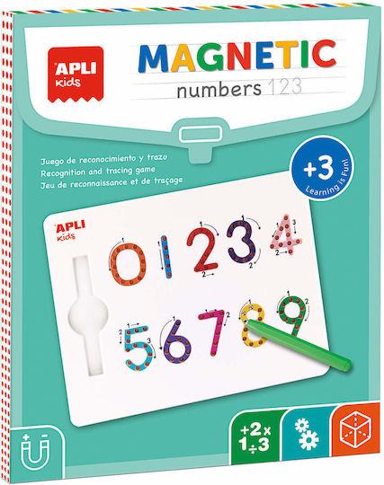 Apli Kids Μαγνητικό Παιχνίδι Κατασκευών για Παιδιά 3+ Ετών