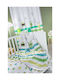 Saint Clair Blanket Fleece Monsters Lime 110x140cm