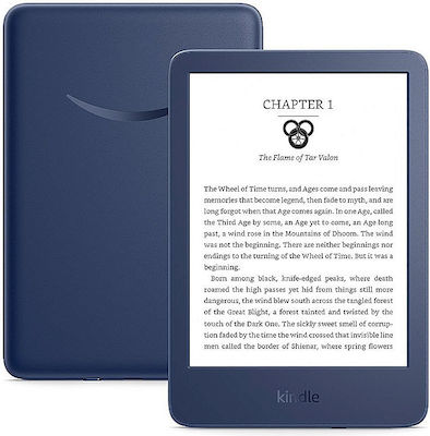 Amazon Paperwhite (with ads) με Οθόνη Αφής 6" (16GB) Μπλε