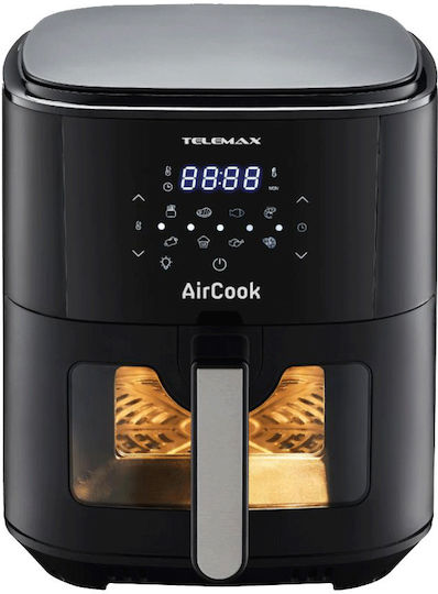 Telemax Air Fryer 6.5lt Μαύρο 31-8067