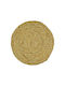 Ankor Round Wicker Placemat Beige 30cm