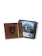 Leather Men's Wallet with RFID Brown