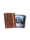 Leather Men's Wallet Cards with RFID