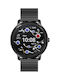 Rubicon SR014E Smartwatch mit Pulsmesser (Schwarz)