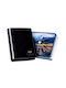 Leather Men's Wallet Cards with RFID Beige