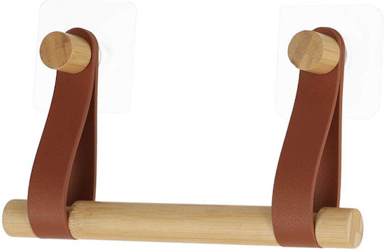 Eurocasa Single Wall-Mounted Bathroom Hook Brown