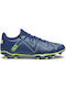 Puma Future Play FG/AG Low Pantofi de fotbal with Cleats Blue