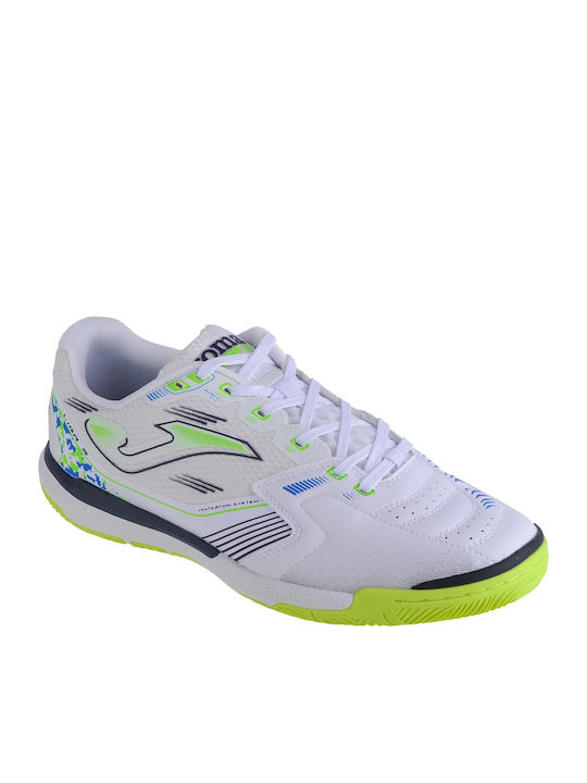 Joma Liga-5 2302 Fußballschuhe Halle Weiß