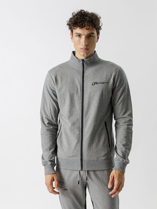 Devergo Herren Sweatshirt Jacke Gray