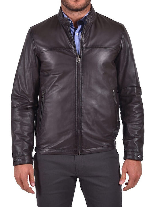 Leather Jacket Brown