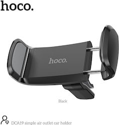 Hoco Mobile Phone Holder Car with Adjustable Hooks Black