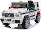 Mercedes Benz G63 AMG Διθέσιο με Τηλεκοντρόλ Licensed 12 Volt Λευκό