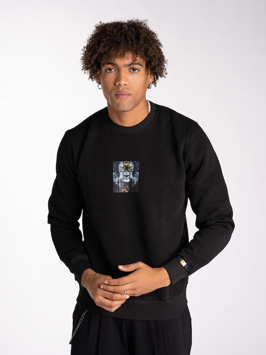 Martini Herren Sweatshirt Schwarz