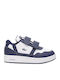 T-clip Kinder Sneakers mit Klettverschluss Weiß