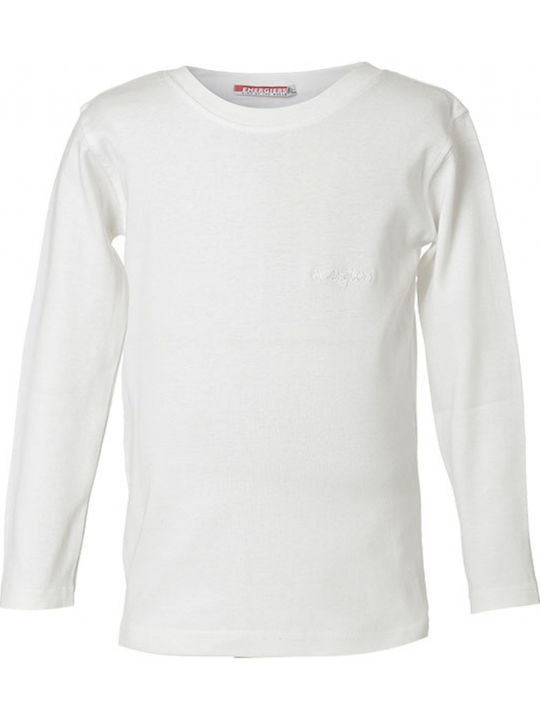 Energiers Kids Long-Sleeved Blouse Ecru