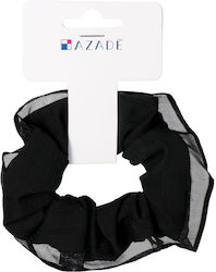 Azade Scrunchie Μαύρο