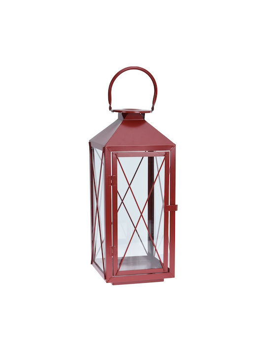 Metallic Lantern Red