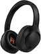 QCY H3 Wireless/Wired Over Ear Headphones with 70 hours of Operation Blacα