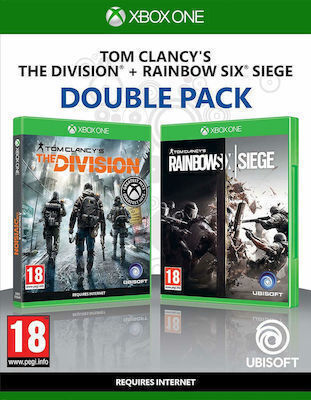 Tom Clancy's Rainbow Six Siege & The Division Double Pack XBOX ONE Game (Used)