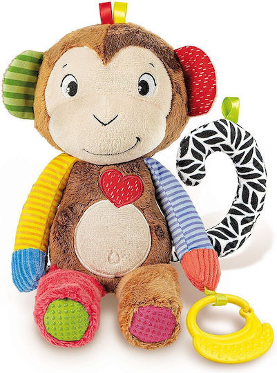 Baby Clementoni Животинче Маймунчето с музика за 3++ месеца