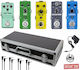 Rowin Rock Chain 2 Paket Effekte M11RNB03 Pedale Fuzz E-Gitarre