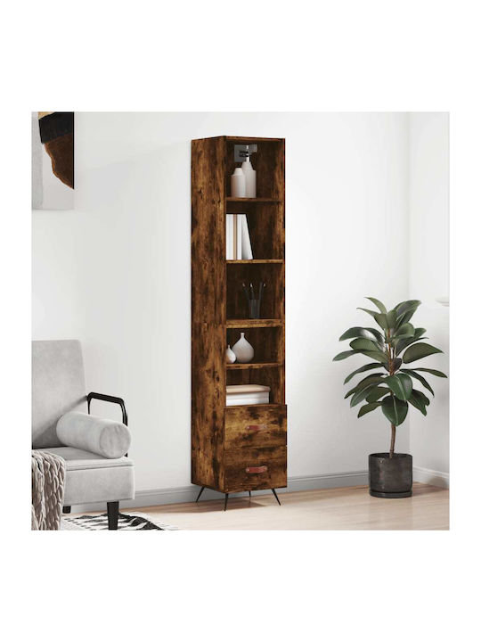 Cabinet pardoseală Stejar afumat 34.5x34x180cm