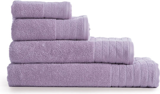 Nef-Nef Homeware Προσώπου Fresh 50x90εκ. Lavender Βάρους 550gr/m²