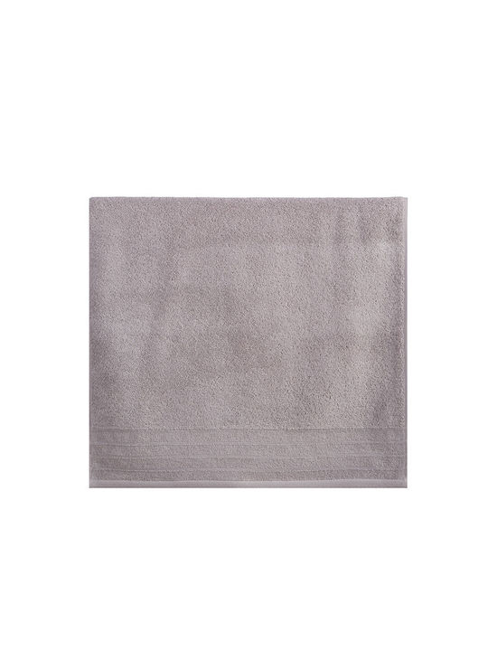 Nef-Nef Homeware Πετσέτα Σώματος Fresh 70x140εκ. Grey 725 Βάρους 550gr/m²