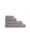 Nef-Nef Homeware Badehandtuch Fresh 80x160εκ. Grey 725 Gewicht 550gr/m²
