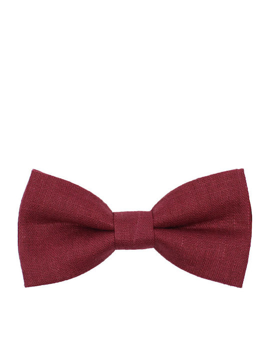 JFashion Papion din material textil Burgundy