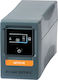 Socomec Netys Pe UPS Line-Interactive 650VA 360W με 4 IEC Πρίζες