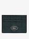 Money Pieces Leather Men's Wallet Cards with RFID Black