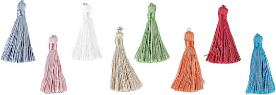 Palma Emporio Decorative Tassel for DIY Crafts Orange 10pcs