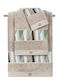 Guy Laroche 3pc Bath Towel Set Lavinia Natural Weight 500gr/m²