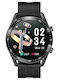 Microwear C300 46mm Smartwatch (Negru)