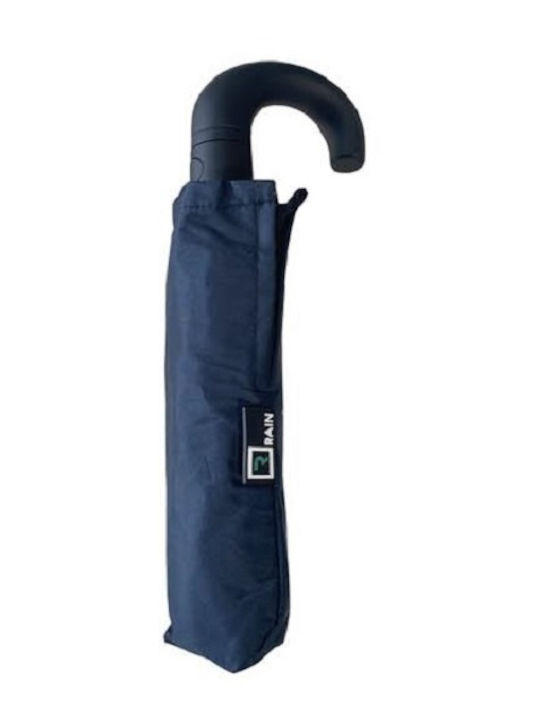 Rain Regenschirm Kompakt Blau