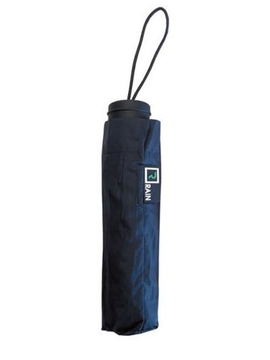 Rain Windproof Umbrella Compact Blue