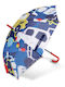 Tuc Tuc Kids Curved Handle Umbrella Blue