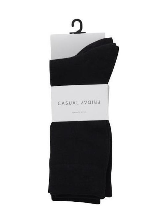 Casual Friday Κάλτσες Μαύρες 3Pack Casual Friday Κάλτσες Μαύρες 3Pack