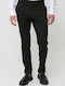 Tresor Men's Trousers Elastic Black