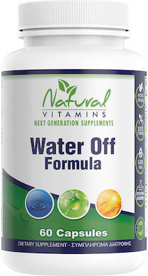 Natural Vitamins Water Off Formula 60 capace