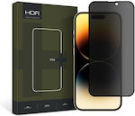 Hofi Anti Spy Glass Pro+ Privacy Tempered Glass (iPhone 15)