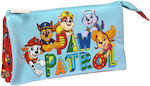 Paw Patrol Fabric Red Pencil Case with 2 Compartments