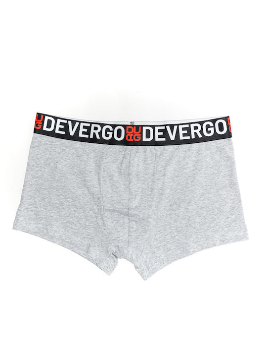 Devergo Herren Boxershorts Gray 1Packung